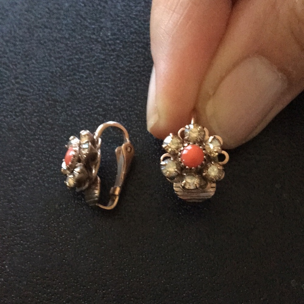 Liz palacios clip on earrings